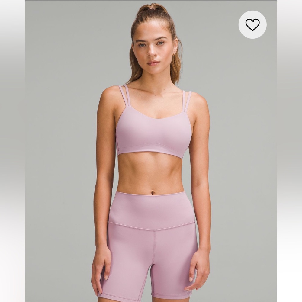 lululemon athletica Pink Sports Bra